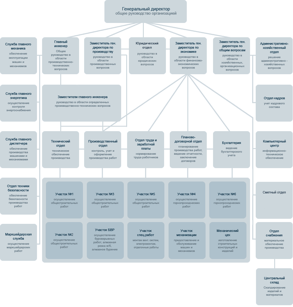 Структура компании